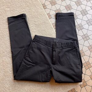 Theory Men's black Chinos slim fit